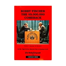 Cadogan Boardgame Bobby Fischer - The $5,000,000 Comeback EX