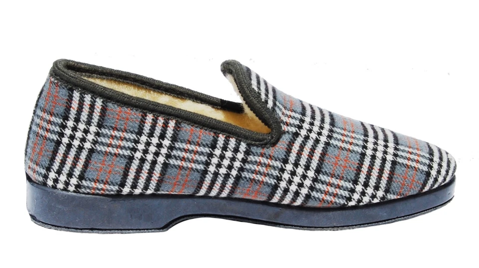 Chaussons charentaises femme MACQUARREL - intérieur laine - semelles gomme - Photo 3/4