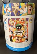 LOONEY TUNES 1000 Piece Paladone Licensed 30" x 24  Jigsaw PUZZLE - Cylinder NIB
