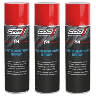 3 x 300ml CAR1 Multifunktionsspray Universal-Öl Kriechöl - CO 3009 - DHL Versand