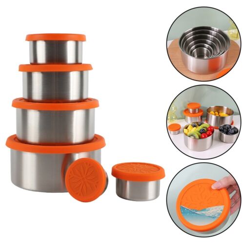 Eco Friendly Stainless Steel Food Storage Containers with Leak Proof Lid - Photo 1/29