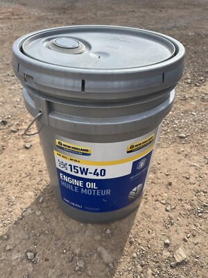 New Holland 5 Gal Engine Oil SAE 15W-40 CK-4 MAT 3572 Part # 73344242