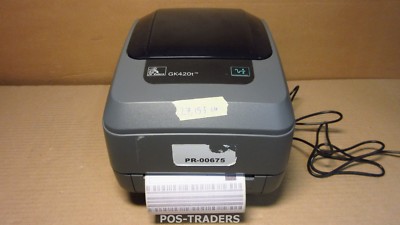 Zebra GK420T Label Printer 203Dpi USB Etiketten Drucker GLS DPD UPS  27,155 INCH