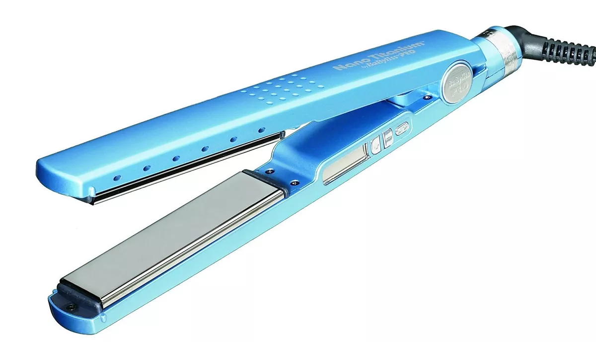 Plancha de cabello babyliss pro titanium sale