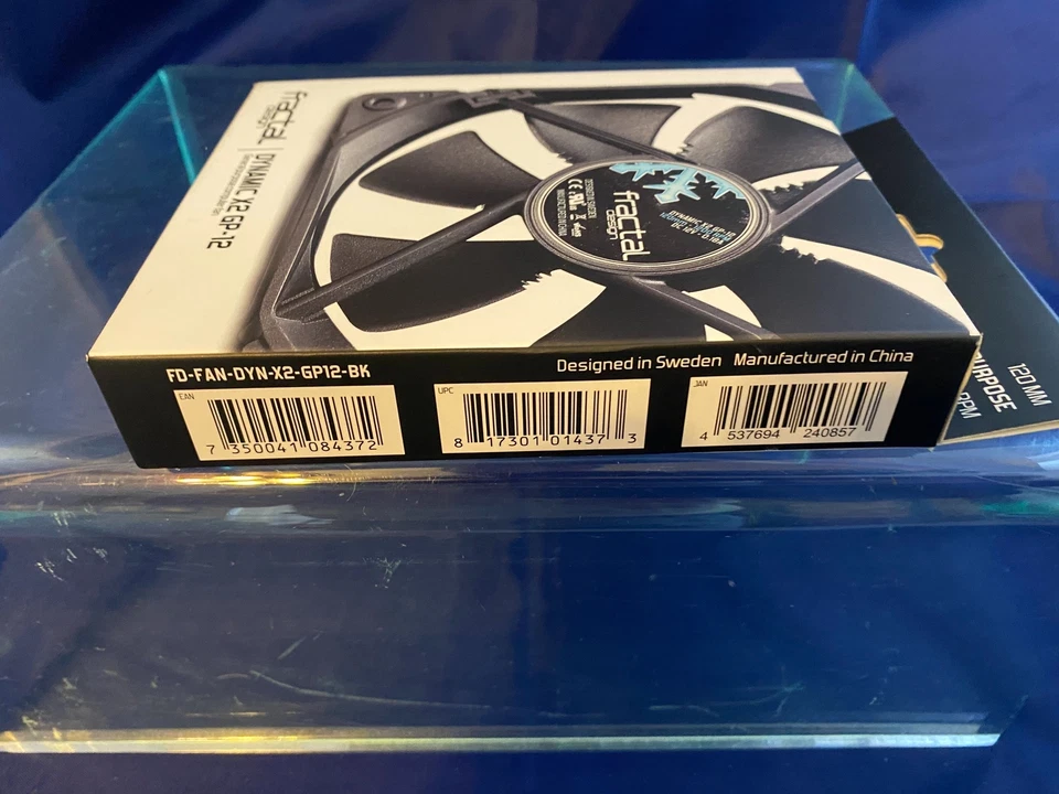 Fractal Design FD-FAN-DYN-X2-GP12-BK Dynamic X2 Gp 120 M - Black New In Box - Image 3 of 4