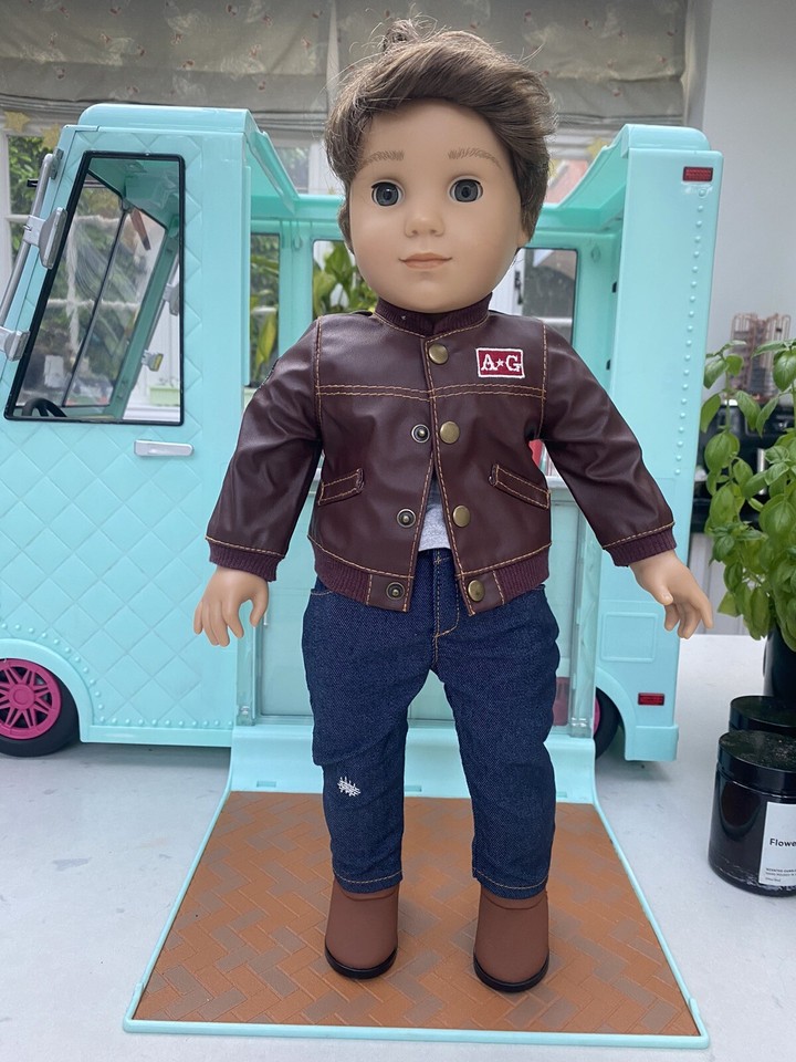 American Girl Doll Logan Everett 1st Boy NEW!! Retired eBay
