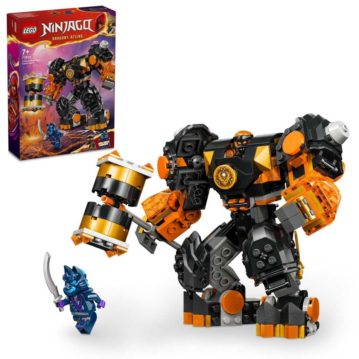 LEGO Ninjago Cole's Element Power Mecha Suit Toy Present