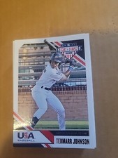 Termarr Johnson 20 Ct Usa Stars And Stripes Baseball Card Lot