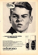 3w7439/ Alte Reklame von 1967 &ndash; ODORONO Deodorant