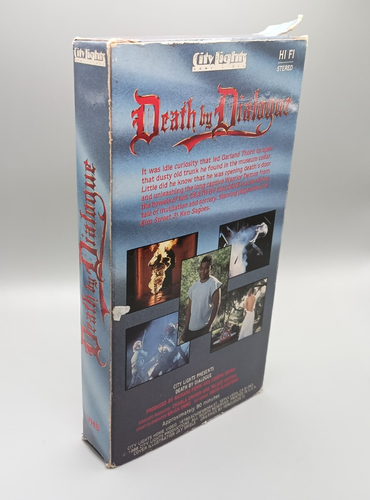 Death By Dialogue (VHS 1988) RARE - Picture 2 of 4