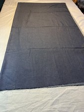 Navy cotton/spandex twill weave denim-look medium wt fabric, 3.3 ydsLx60"W