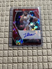 2021-22 Panini Prizm Draft Picks Red Ice Jordan Schakel #DP-JSC Rookie Auto