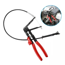 24" Cable Wire Hose Clamp Pliers Car Repairs Removal Tools Long Reach Flexible