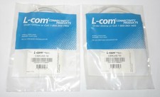 2 Premium USB 2.0 Extension Cables L-com CSMUAX-1M 1m Gray Type A Male/Female