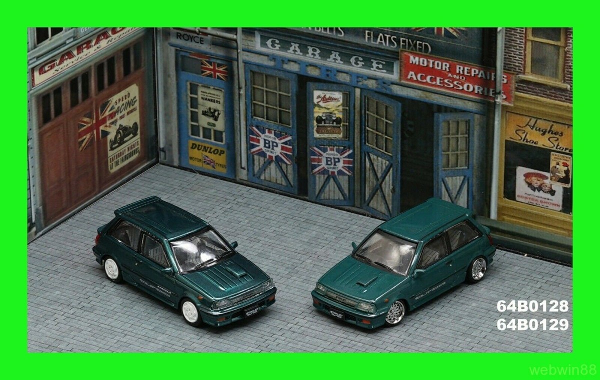 NOV 2021 Toyota 1988 Starlet Turbo-S (EP71) 1/64 BM