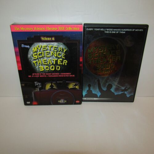 Mystery Science Theater 3000 Vol. 6-Collection and MST3K The Movie DVD Lot
