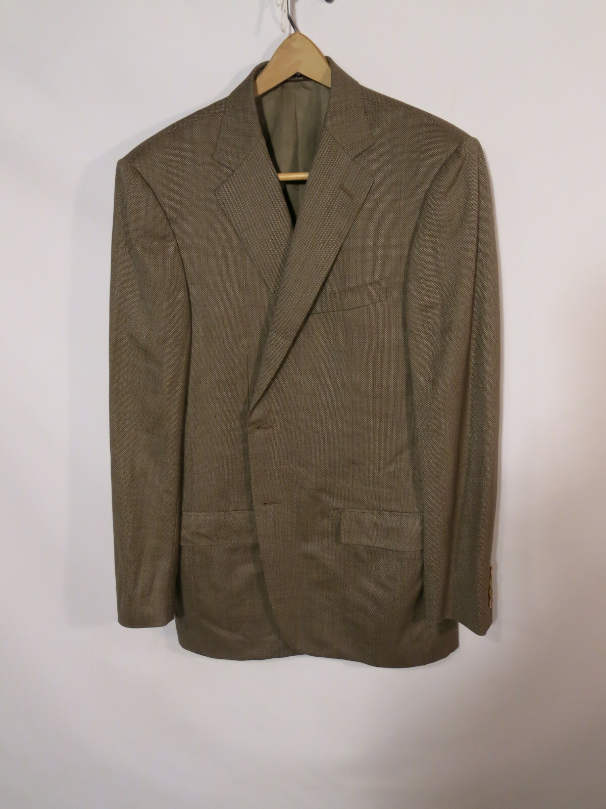 Ermenegildo Zegna Trofeo ROM 100% Wool Brown Blaz… - image 1