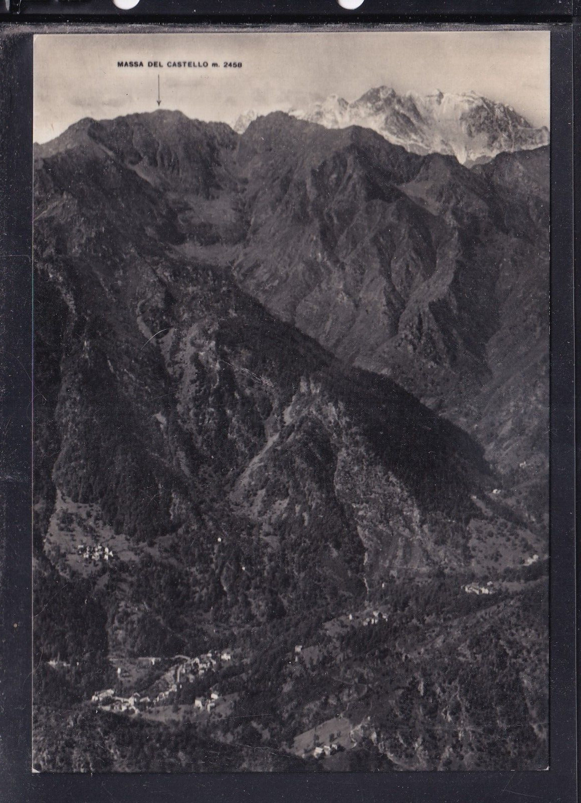 Cartolina Fobello Frazione Torno Gassa Campelli Costa Roi Monte Rosa AB1566