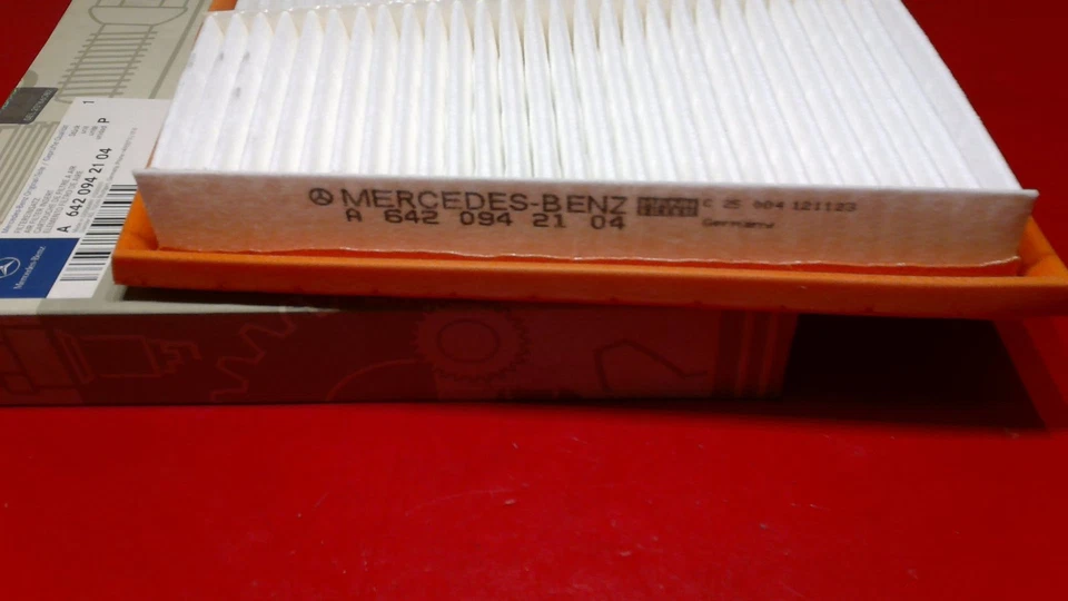Mercedes воздушный фильтр 07-11 E320 E350 GL320 GL350 ML320 ML350 подлинный 6420942104 - Изображение 3 из 4