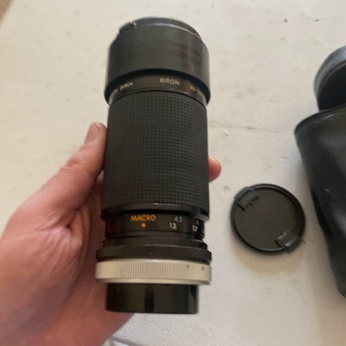 Camera Lens Kiron 80-200mm f/4 Macro Zoom with case untested - Picture 5 of 14