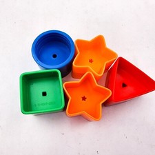 Fisher Price Shape Sorter First Blocks Shapes Lot of 5 Replacement Parts q