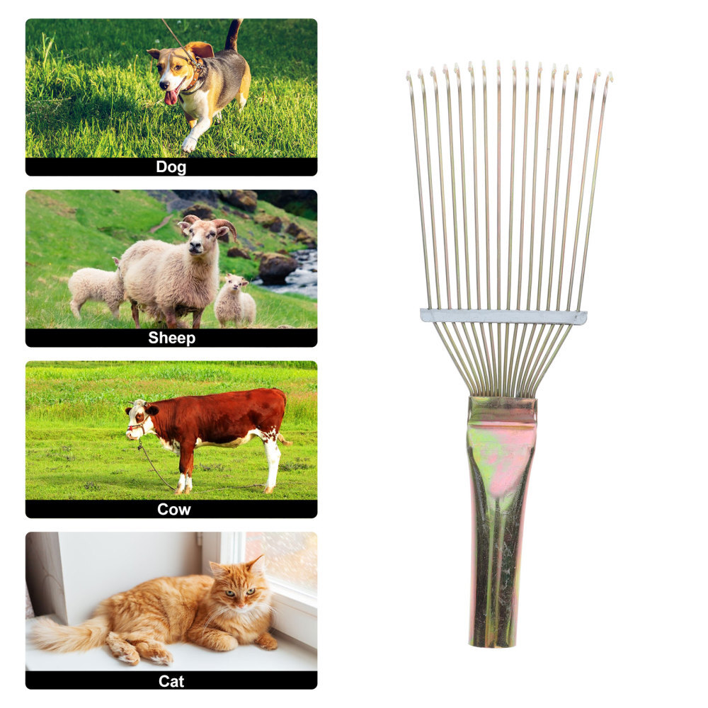 Pet Hair Removal 2Pcs Wool Rakes for Animal Husbandry eBay