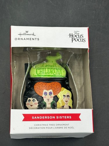 2023 Disney Hocus Pocus, "Sanderson Sisters Cauldron"  Hallmark Ornament - Bild 1 von 2