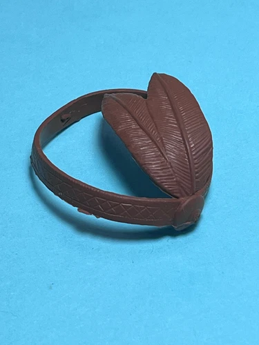 VINTAGE-MARX TOYS-CHIEF CHEROKEE-#2063 KIT-PART-EAGLE FEATHER HEAD BAND