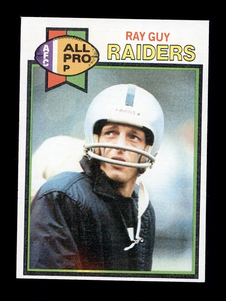 1979 TOPPS FOOTBALL #50 RAY GUY OAKLAND RAIDERS