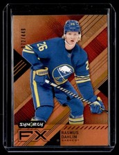 2021-22 Upper Deck Synergy FX Orange Rasmus Dahlin 072/449 Buffalo Sabres #FX-RD