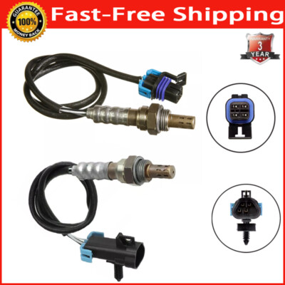 2x Upper+Lower Oxygen Sensor For 2006-07 Chevrolet HHR 2.4L Up+Downstream Sensor