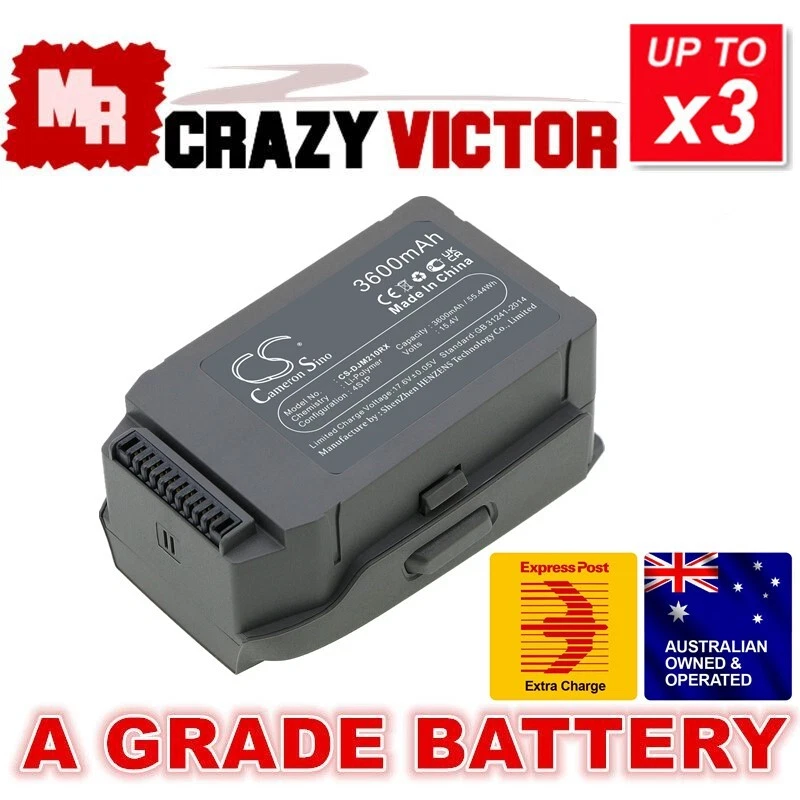 CAMERON SINO New Battery for DJI Mavic 2 Pro/Mavic 2 Zoom Intelligent Flight Drone FB2-3850