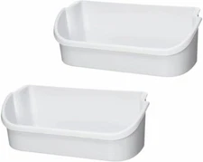Door Bin Compatible with Frigidaire Refrigerator 240356401  ( 2 PCs )
