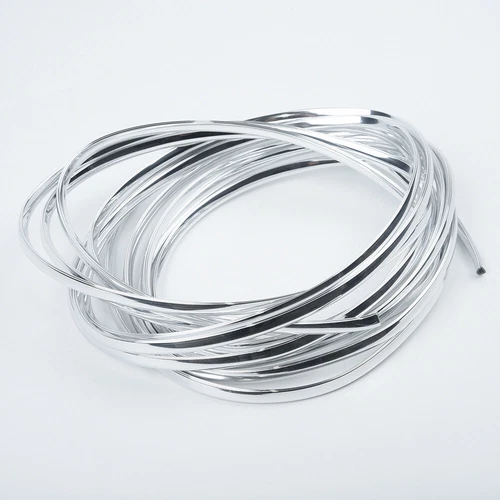 NEW Chrome Moulding Trim Strip Car Door Edge Scratch Guard Protector Cover 6M - Picture 12 of 12