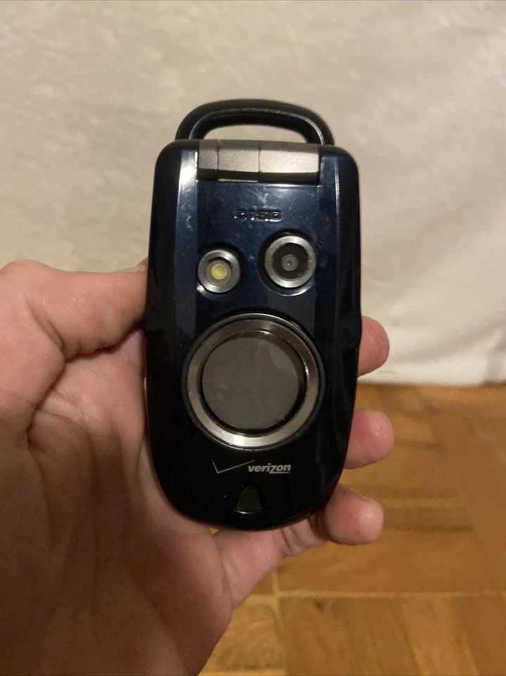 Lote de 4 teléfonos abatibles Verizon de colección - Audiovox Cdm-8600 y Casio Gzone sin probar Foto 2 de 4