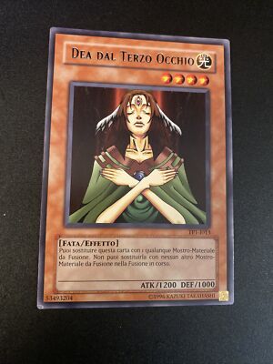 Yu Gi Oh Ita Rare Göttin des dritten Auges Tp1-i013
