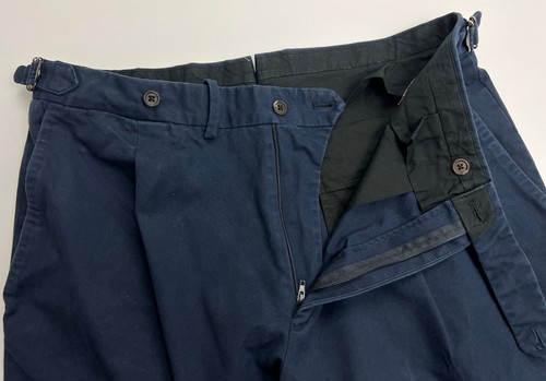Anglo Italian Blue cotton drill pants 