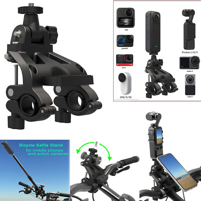 Für Insta360 X4 X3 One RS Pocket3/2 Action Kamera Verstellbare Fahrradhalterung