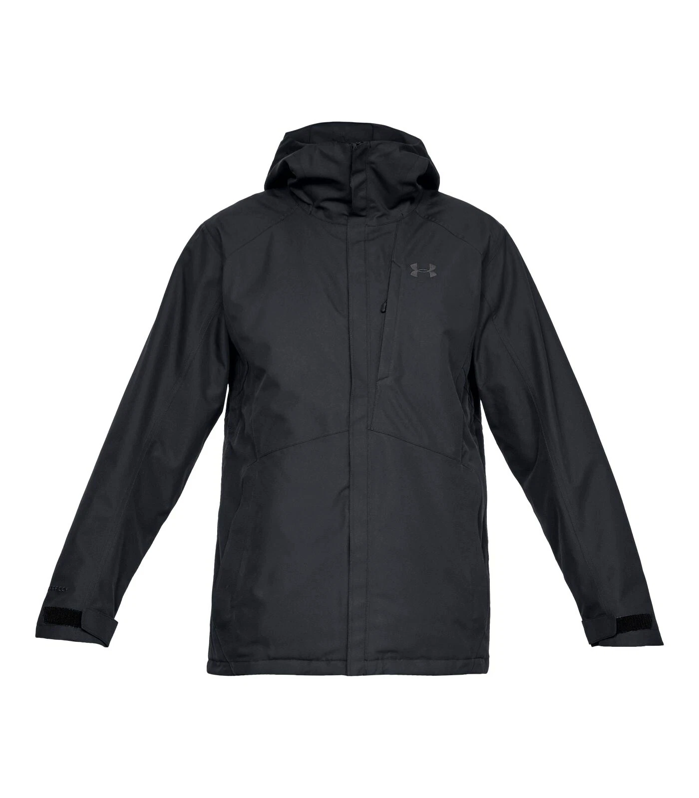 UNDER ARMOUR Men's NAVIGATE Snow Jacket - Medium - Black - NWT