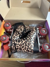 Impala Women's Roller Skates Size 4 Leopard Print With Box