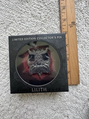 Limited Edition Blizzard Diablo IV 4 Lilith Blizzcon Exclusive Pin - Diablo IV