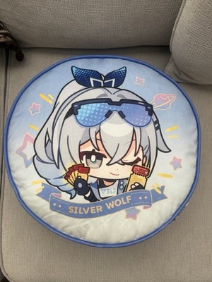 Honkai Star Rail x Round 1 Silver Wolf Plush Cushion