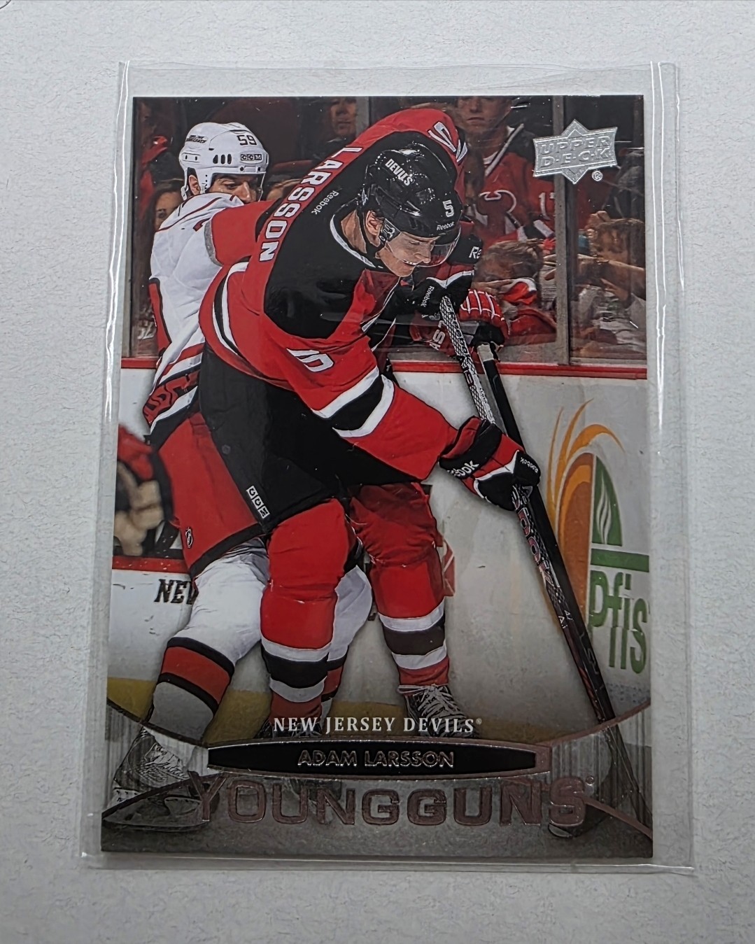 2011-12 Upper Deck Adam Larsson Young Guns Rookie #227 New Jersey Devils RC YG