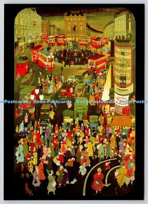 L367760 Winter London Piccadilly Circus Molly Moss London Transport Museum Beric