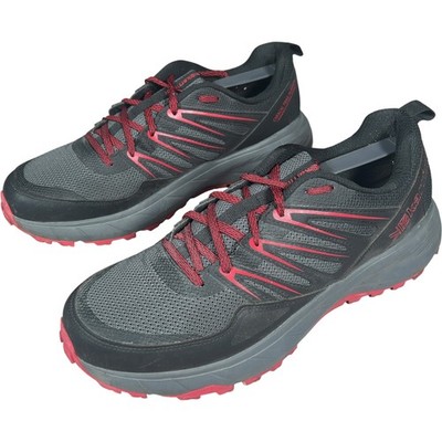 Karrimor Caracal TR 19 Herren UK 11 Schwarz Grau Trail Wandern Walking Laufschuhe