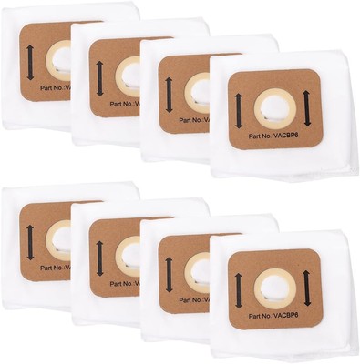 8 Pack Replacement Atrix Vacuum Bags Backpack Vac 8-Quart, Replace Part... 