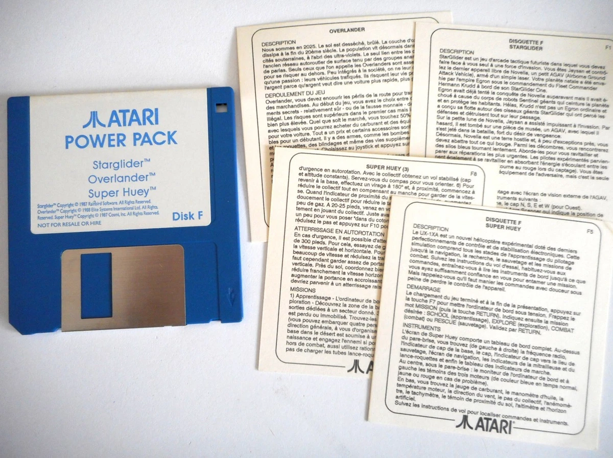 Jeu Vidéo Atari ST – Borodino 1989 – Complet : Boîte, Notice, Disquette – Bon état