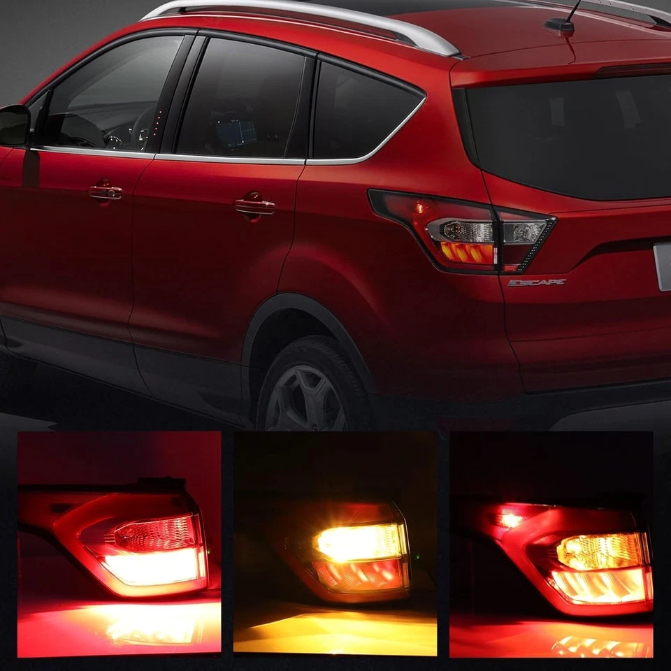 Left Side Outer Tail Light for Ford Escape Kuga 2017-2019 GJ5Z-13404-C - Image 3 of 4