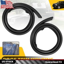 Pair For Ford F-150 2004-2008 Cab Roof Rubber Weatherstrip Molding Trim Lh Rh