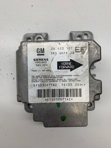 Opel Omega B2 2001 Airbagsteuergerät 24420101 DRA22009